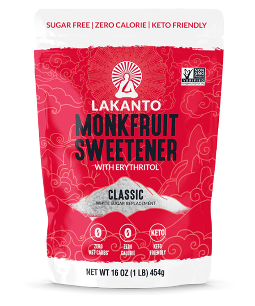 بديل السكر الأبيض المماثل للسكر بدون سعرات حرارية (454 غرام)